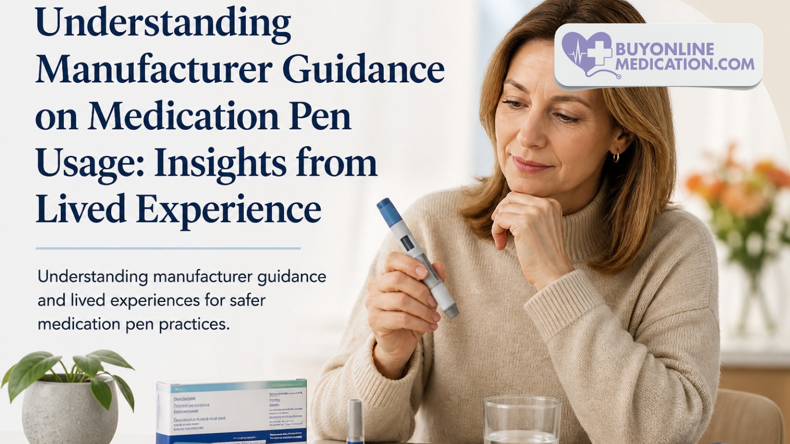 Understanding Manufacturer Guidance on Medication Pen Usage: Insights from Lived Experience