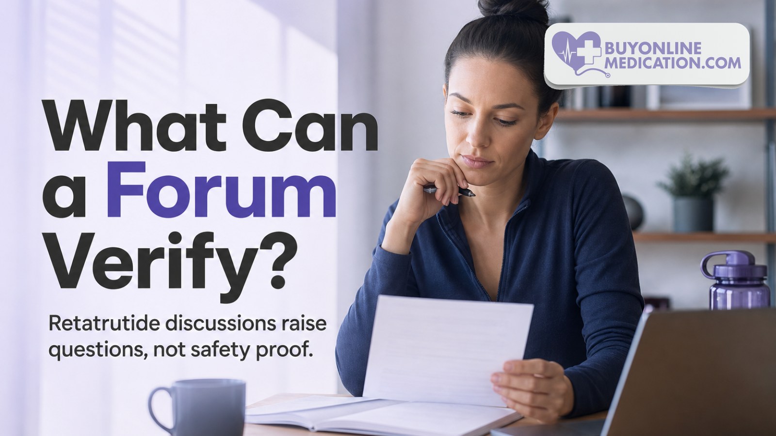 Retatrutide Discussions: What Forum Comments Cannot Verify